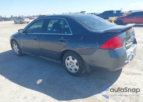 2007 Honda Accord 2.4 Lx из США, поврежденный, VIN 3HGCM56427G702658